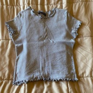 Brandy Melville Stripped Crop Top